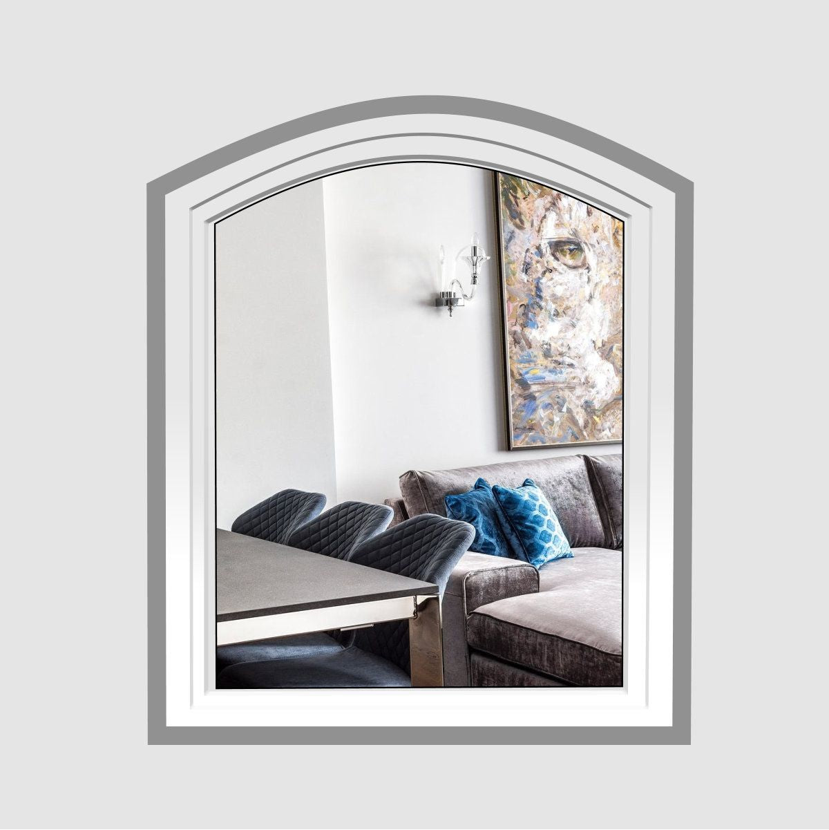 Fliegengitter für Fenster – Stichbogen